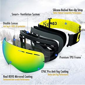COPOZZ Ski Goggles