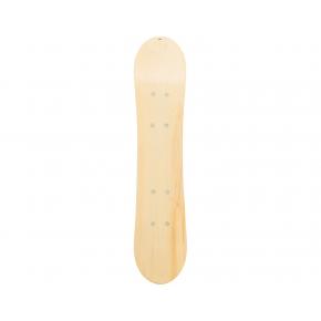 Sportsstuff Snow Ryder Hardwood Snowboard with Velcro Bindings