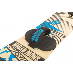 Sportsstuff Snow Ryder Hardwood Snowboard with Velcro Bindings