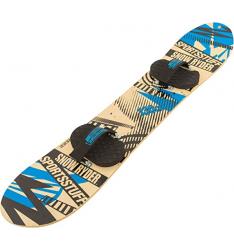 Sportsstuff Snow Ryder Hardwood Snowboard with Velcro Bindings