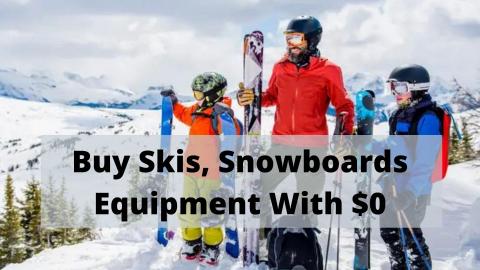 Same Day Financing | Buy Skis, Snowboards Equipment With $0